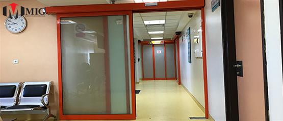 ملاحظات طراحی درب‌های بیمارستانی (هرمتیک، آنتی‌باکتریال، ضدتشعشع)